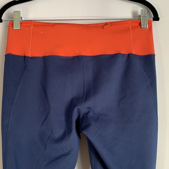 Adidas Climalite Energy Running Athletic Blue Leggings - Picture 5 of 8